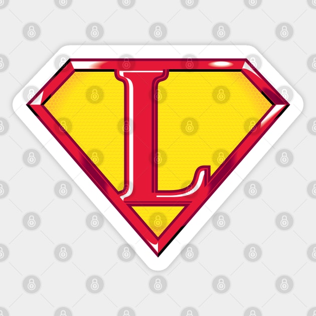 Super L Sticker by detective651